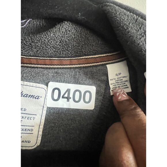 Men’s Tommy Bahama color block Fleece Jacket size small - Picture 4 of 4